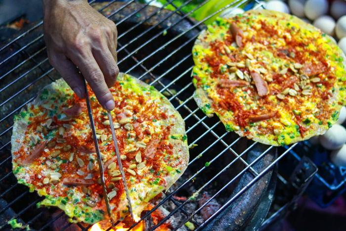 Bánh tráng nướng cake